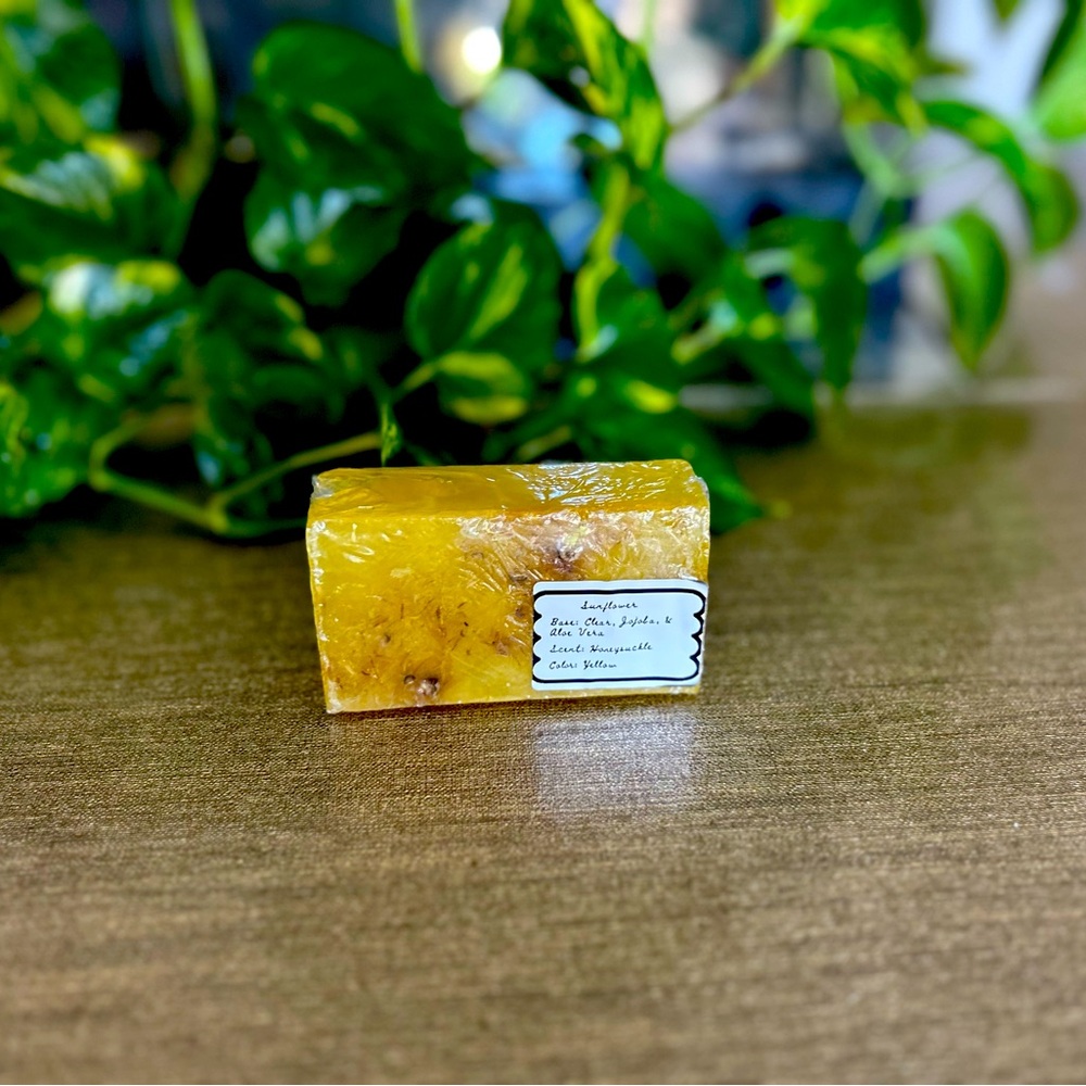 “Sunflower” - Handcrafted Yellow Soap Bar